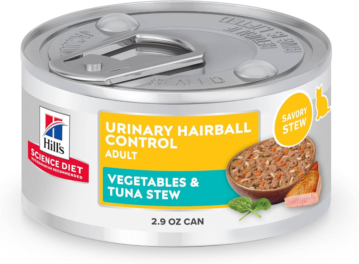 Hill's Science Diet Adult Urinary & Hairball Control Wet Cat Food
