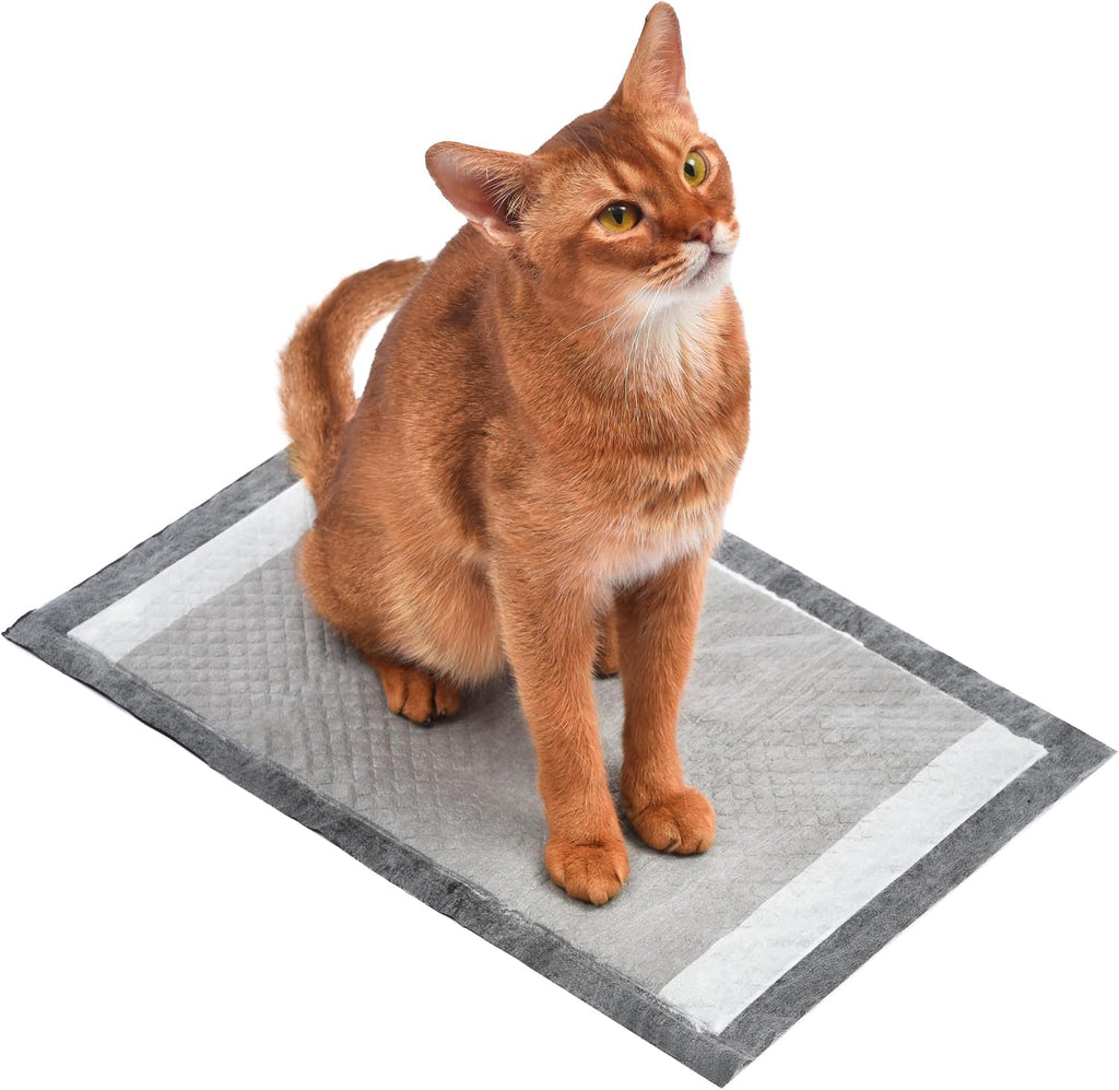 Fresh Step Charcoal Cat Litter Box Pads, Activated Carbon, 7 Count