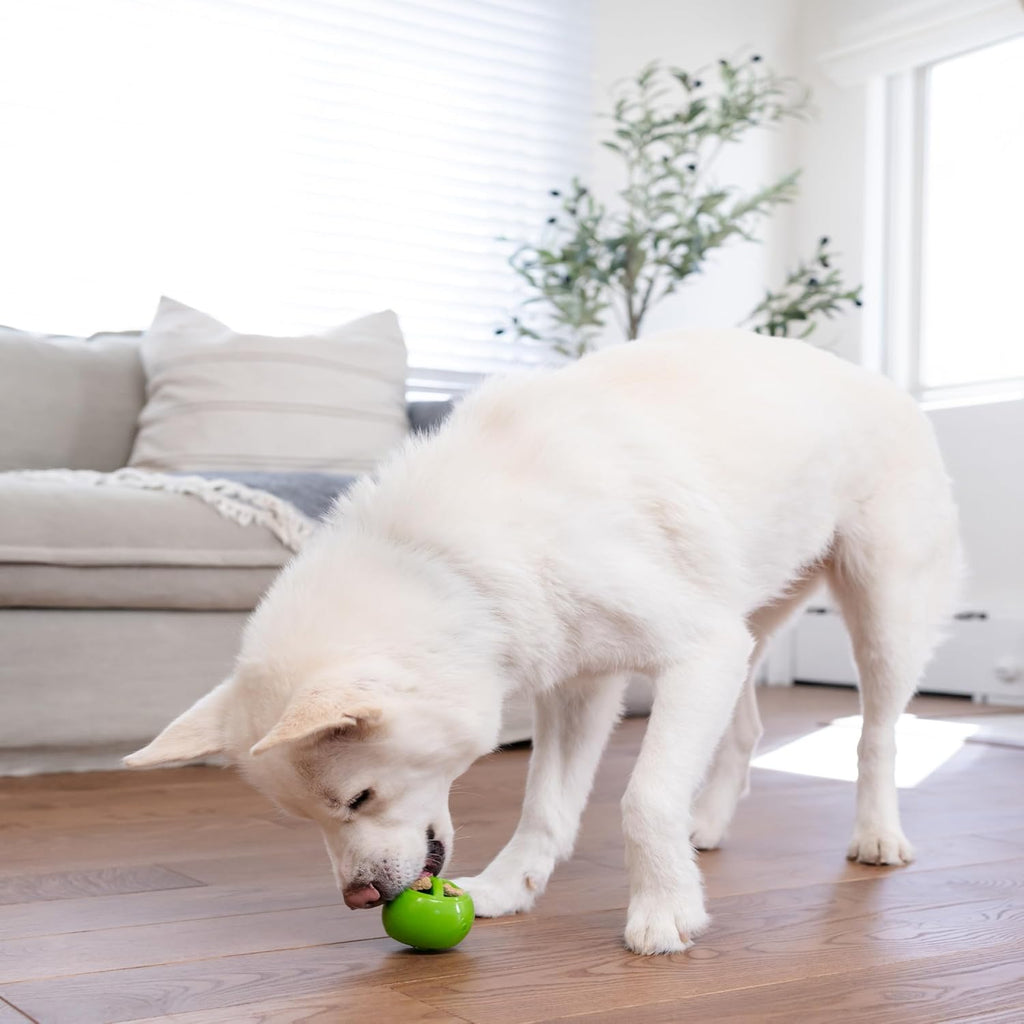 Outward Hound Nooks Peace Interactive Durable Treat-Dispensing Dog Toy, Stuffable Puzzle Ball for Solo Play or Pair with Large Snoop, Mint-Scented, No BPA