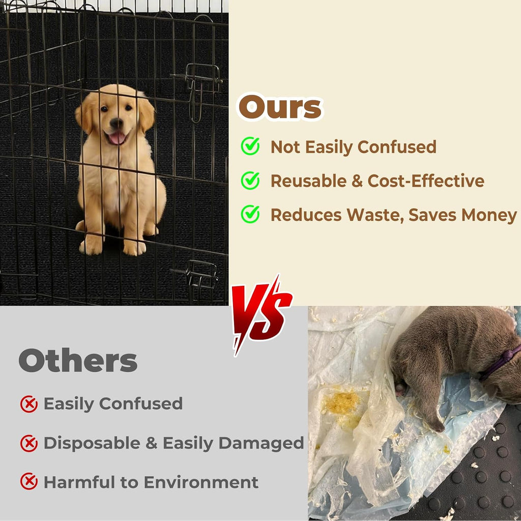 Dog Crate Mat, Dog Playpen Mat Kennel Mat 60 inch X 74 inch