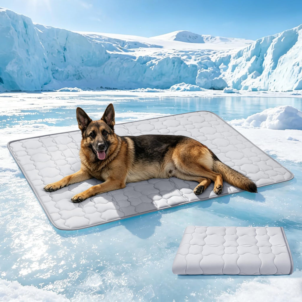 Mora Pets Dog Cooling Mat Pet Cooling Pad for Extra Large Dogs Q-Max>0.5