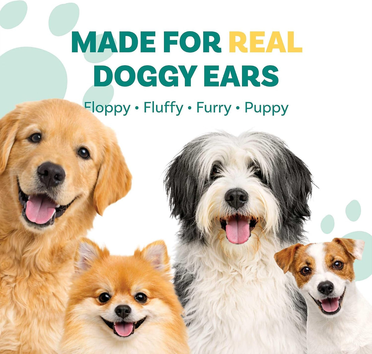 Scrubby Pet Ear Wipes for Dogs | Extra Thick with Aloe Vera & Eucalyptus | 125 Count | Hypoallergenic Ear Cleaner for Dogs with Pearl Texture for Deeper Clean