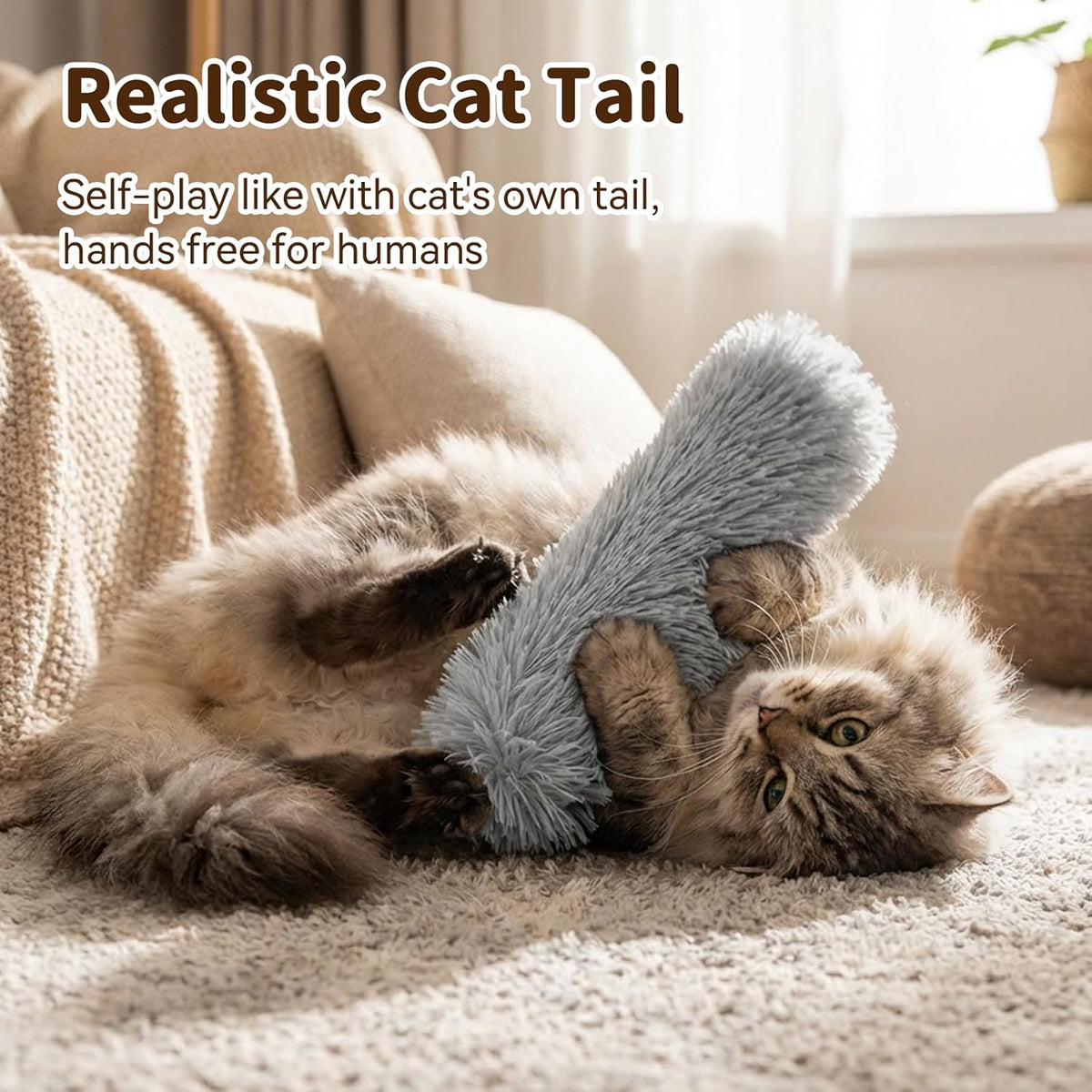 Cat Toys 3 Pack Catnip Pillows, Soft and Durable Crinkle Sound, Solid | With Catnip Inside, Interactive Cat Toy For Indoor Cats, Promotes Kitty Exercise