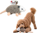 SPOT Woodland Collection Possum Dog Toy – 15” Plush Squeaky Dog Toy with Grunting Squeaker, Durable Stuffed Animal for Medium and Large Dogs
