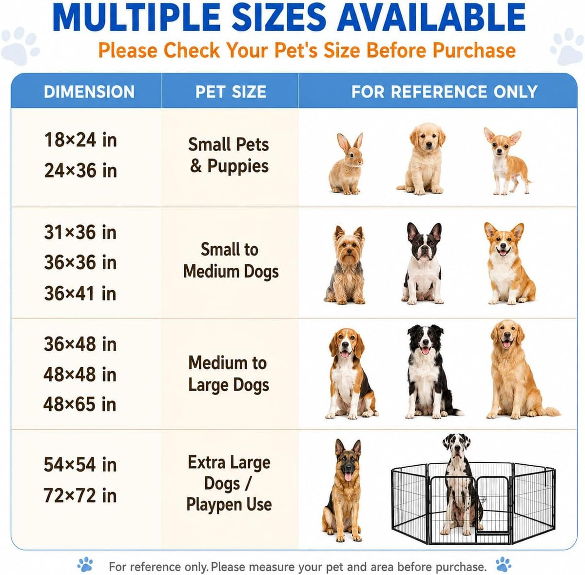Washable Pee Pads for Dogs, Waterproof, 24 x 48 in, 2 Pack