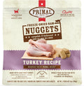 Primal Freeze Dried Raw Cat Food Nuggets, Turkey, 14 oz