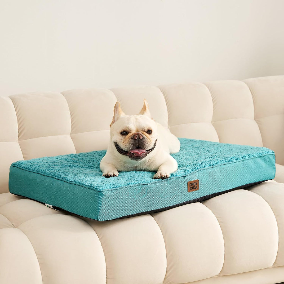 EHEYCIGA Orthopedic Dog Bed Medium with Removable Washable Cover, 30x20