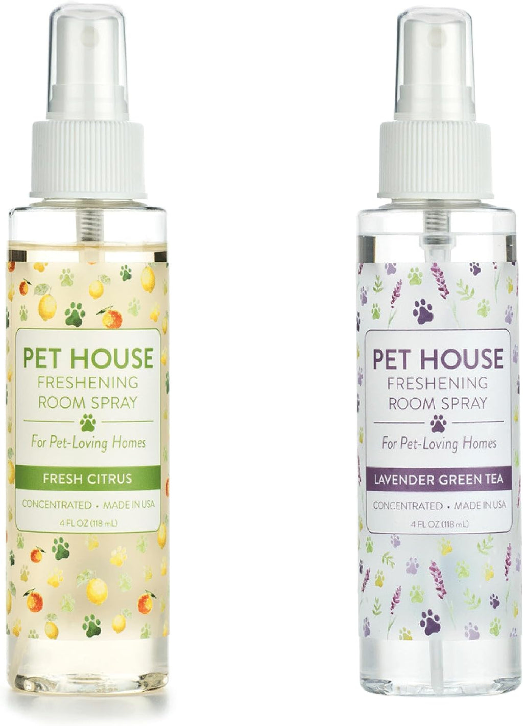 Lavender Green Tea & Fresh Citrus Concentrated Room Spray, Pack of 2