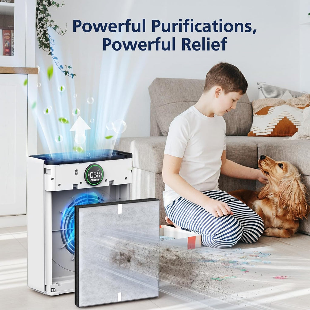 PR1 Replacement Filter for Mooka PR1 Air Purifier for Home Large Room