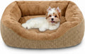 INVENHO Small Dog Bed for Small Dogs, Orthopedic Warming Soft Calming Sleeping Durable with Anti-Slip Bottom