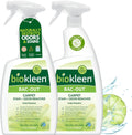 Biokleen Bac-Out Enzyme Cleaner Spray and Stain & Odor Remover for Pet Stains, Laundry, Diapers, Wine, Carpets, & More, Eco-Friendly, Non-Toxic, Lime Scent, 32 Ounces (Pack of 2)