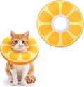 Soft Cone for Cats Donut Collar Tangerine Cat Cone Collar