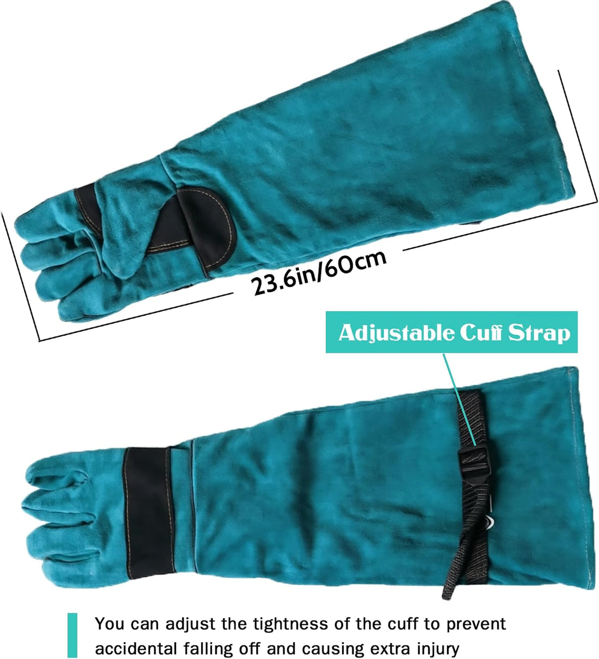 Animal Handling Gloves, Bite Proof for Cats, Scratch Resistant