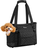 Pawaboo Dog Purse Carrier for Small Dogs with Pocket,Up to 11Lbs