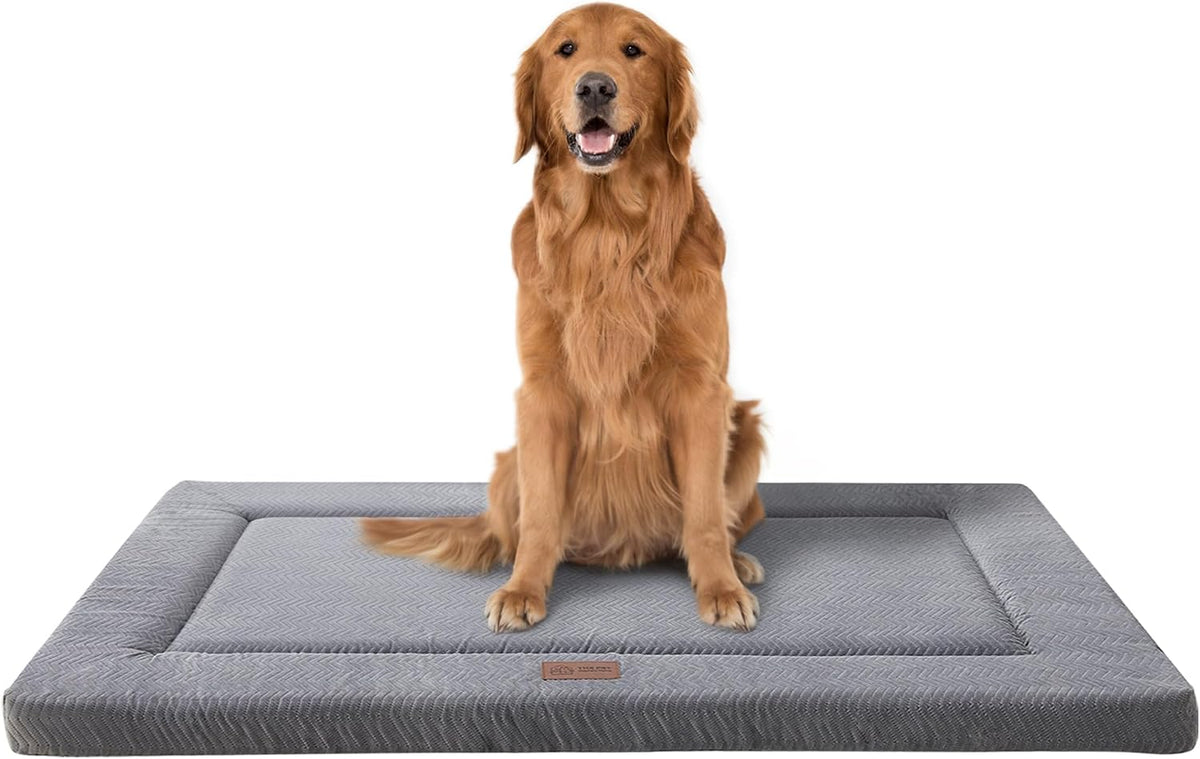 Dog Bed for Crate, Extra Large Sized Dog Crate Beds, Washable Dogs Bed Mat
