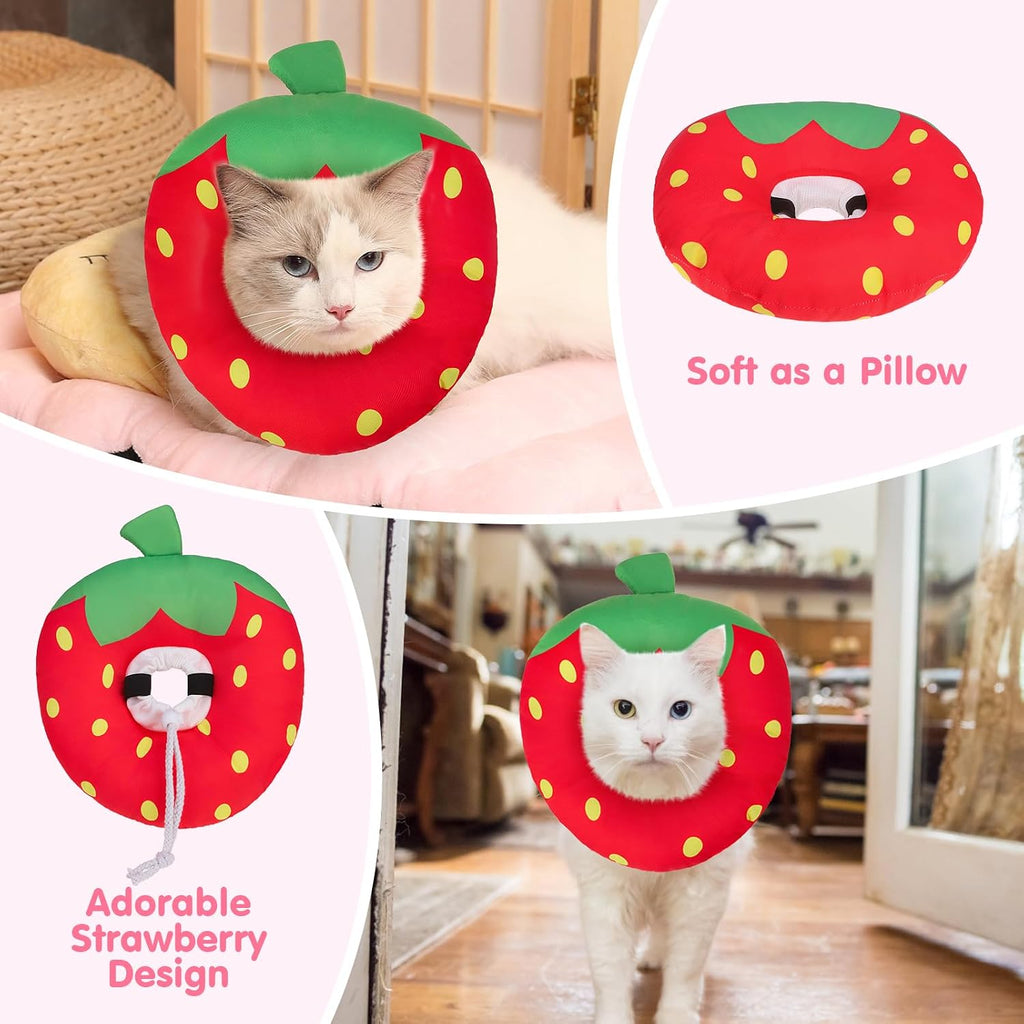 BEAUTYZOO Cat Cone Collars Soft, Cat Donut Recovery E Collar After Surgery