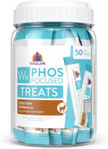 Weruva Wx Phos Focused, Chicken Formula Lickable Cat Treats, 0.5oz Tube, Pack of 50