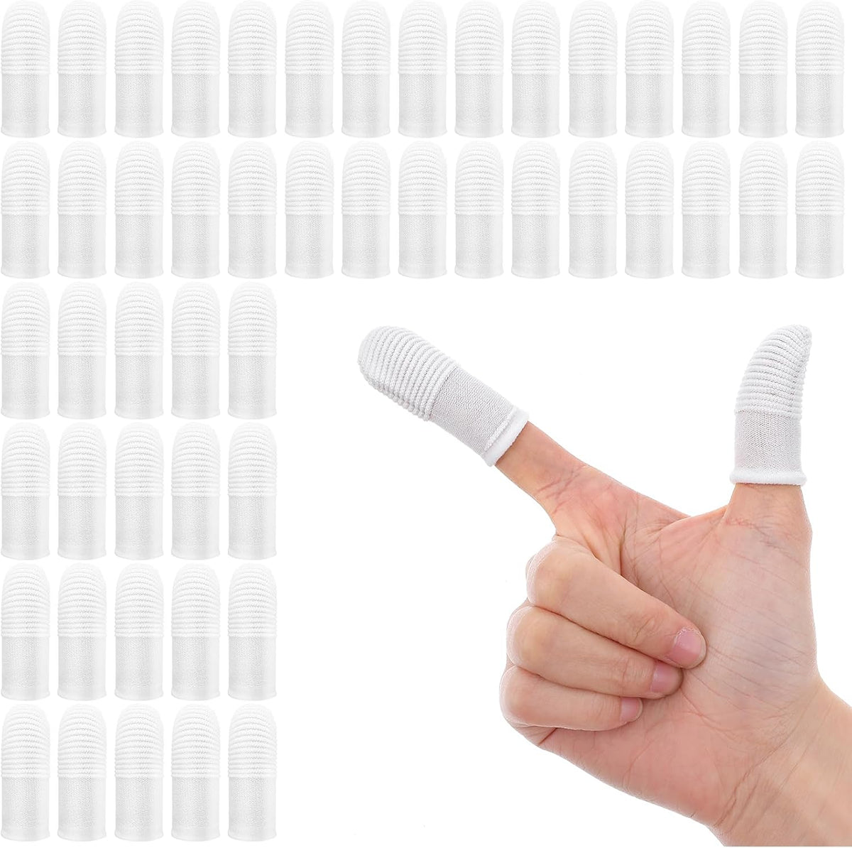 YUIANLB 40 Pcs Pet Dental Care Kit Finger Toothbrush Oral Cleaning Wipes