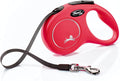 FLEXI® Classic Tape Retractable Dog Leash, Small, 16 ft - Red