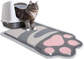 Unicorn Catcher Large Cat Litter Mat, 33.5"x22.4" Litter Trapping Mat