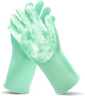 Pet Grooming Gloves—Dog Washing Gloves with High-Density Teeth