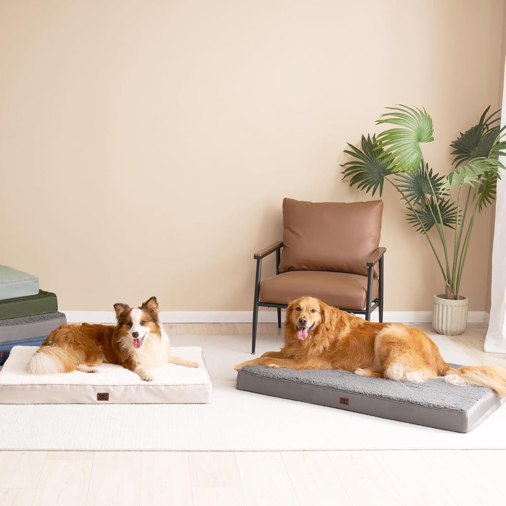 EHEYCIGA Orthopedic Dog Bed Large with Removable Washable Cover, 36x27
