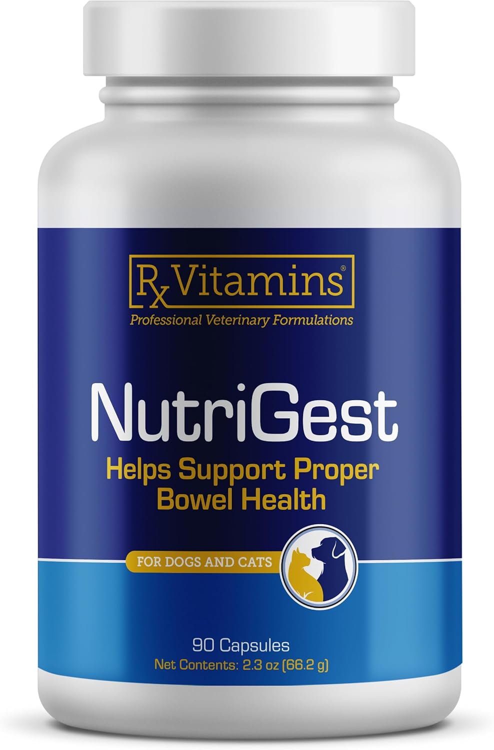 Rx Vitamins NutriGest Capsules for Cats & Dogs - 90ct
