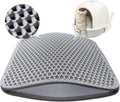 Honeycomb Double Layer Cat Litter Mat, Gray, 36 x 24 Inch, 1 Pack