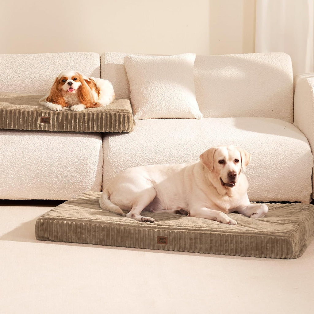 EHEYCIGA Orthopedic Dog Bed Medium Size Dog, 30"x20" Washable Pet Bed