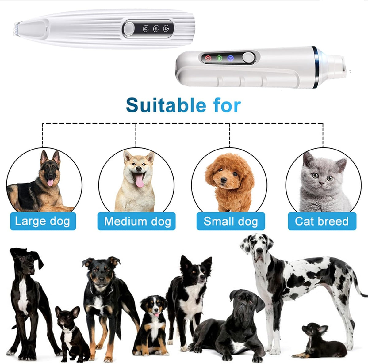 CSD Dog Clippers for Grooming,Paw Trimmer for Dogs,Dog Nail Clippers for Large Dogs,Cat Nail Clippers for Indoor Cats,Puppy Nail Clippers,Pet Nail Clippers