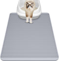Filmicy Silicone Cat Litter Mat for Litter Box - Large 31" x 23" Waterproof Litter Trapping, Non-Slip, Durable, Easy Clean Scatter Control & Washable Kitty Floor Mat