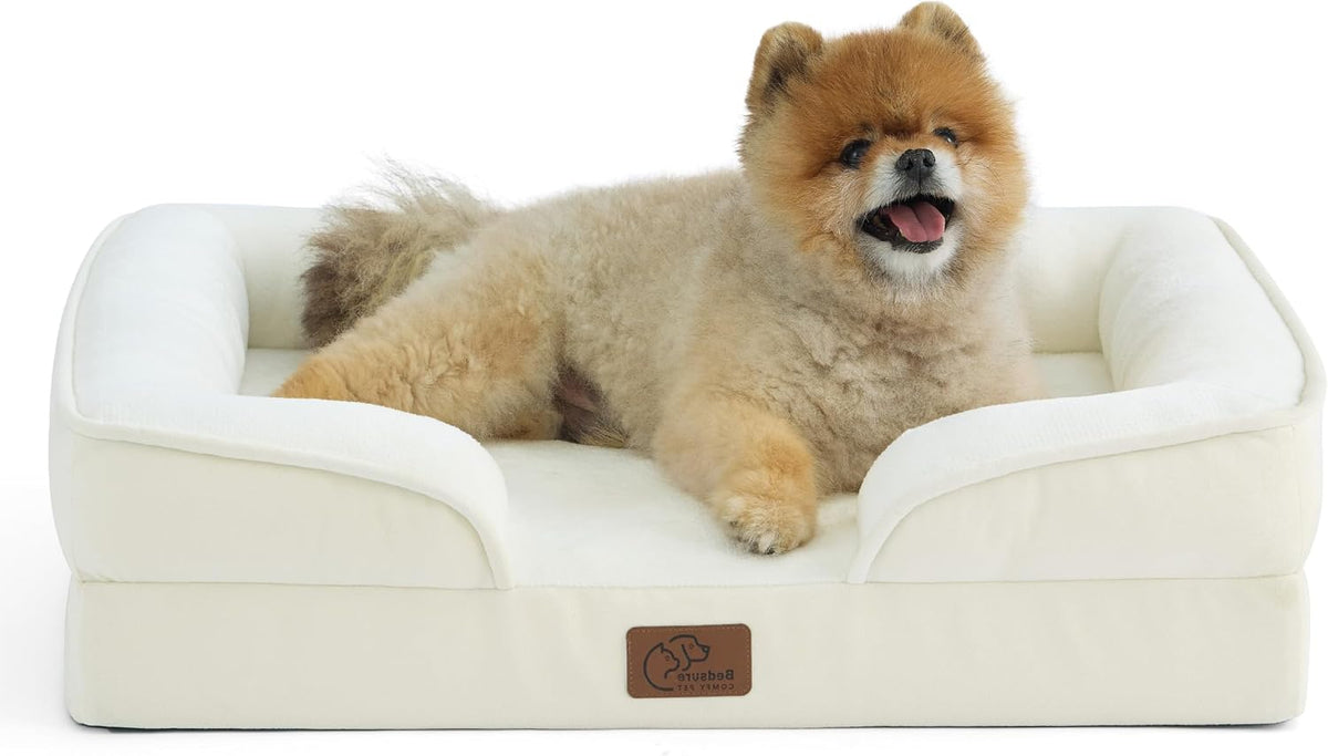 Bedsure Orthopedic Dog Beds for Small Dogs Washable Original Design