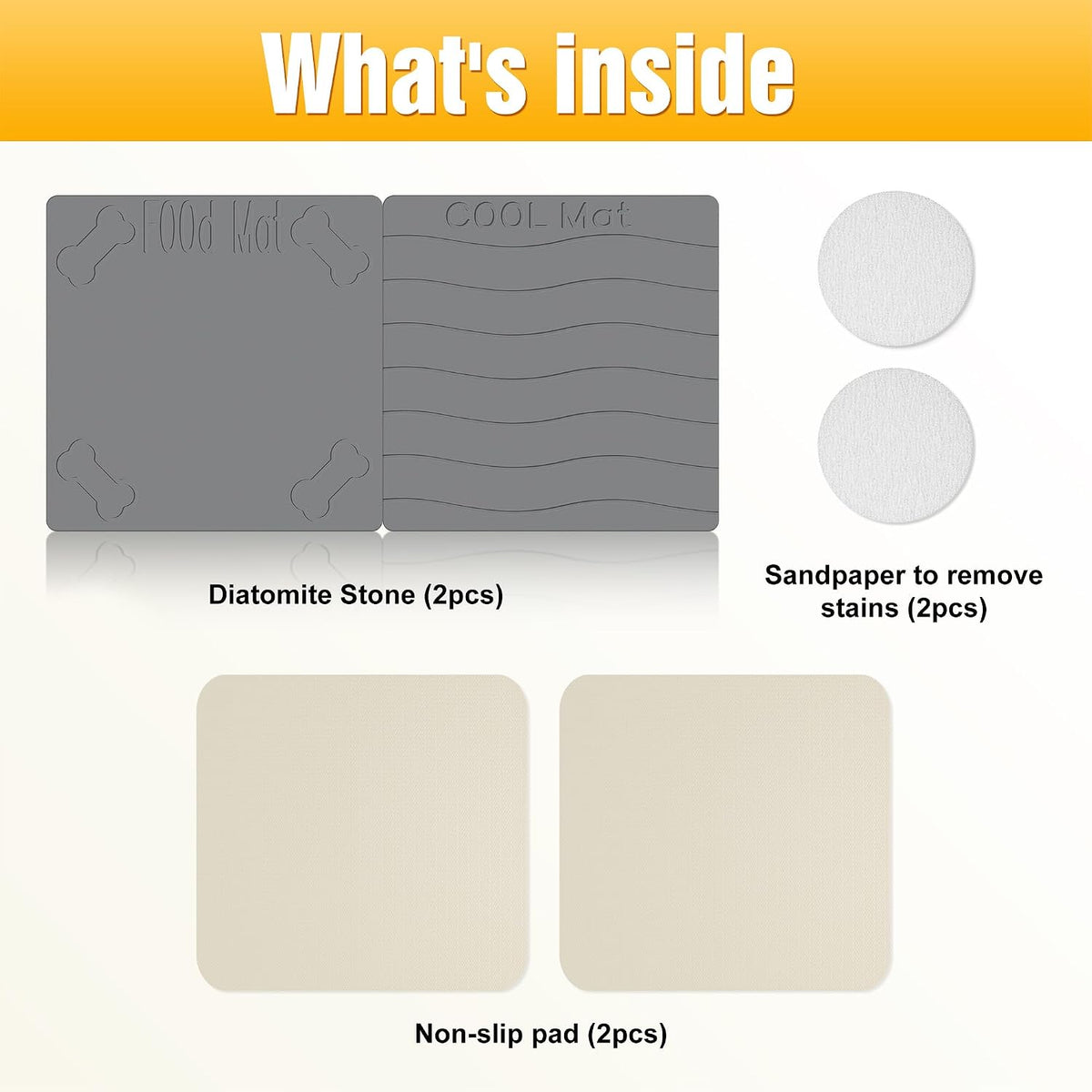 Double-Side 2 in 1 Pet Food Mat & Cooling Mat (Dark Grey, 31"*16")