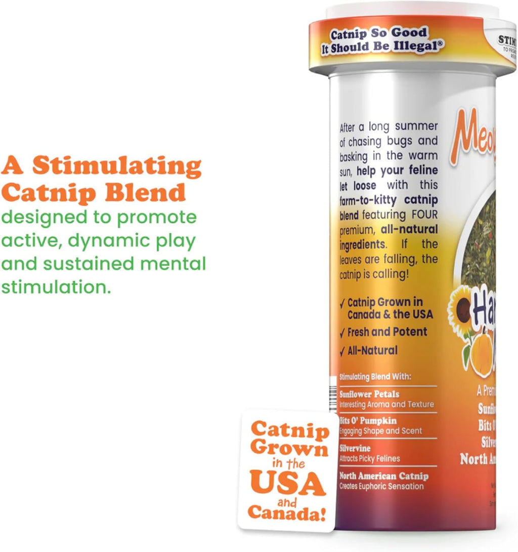 Meowijuana Fall Scarecrow Cat Toy and Blend Bundle | High-Potency