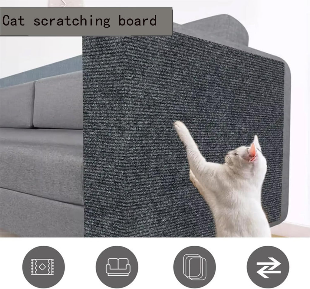 78.7"x15.8" Couch Cat Scratch Protector, Cat Scratcher Furniture Pad