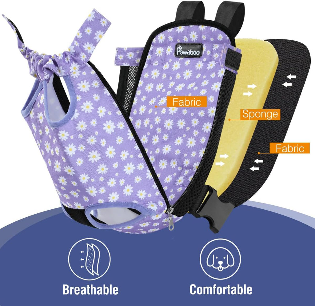 Pawaboo Pet Front Carrier Backpack for Small Medium Dogs