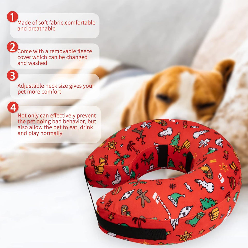 CuteBone Dog Recovery Cone for Small Medium Dogs & Cats