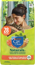 Purina Cat Chow Naturals Original Dry High Protein Cat Food with Added Vitamins, Minerals and Nutrients - 28 lb. Bag