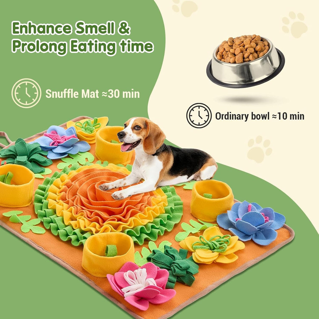 Avont Snuffle Mat for Dogs, Interactive Sniffing Feeding Puzzle Slow Feeder