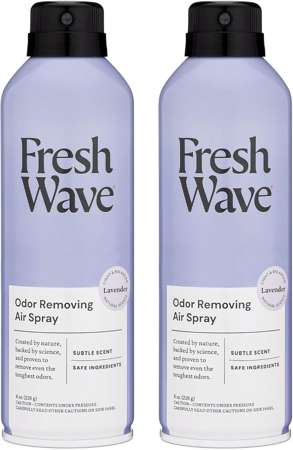 Fresh Wave Lavender Air Freshener Spray, 8 oz, 2-Pack Room Odor Eliminator