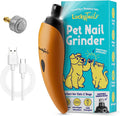 LuckyTail Dog Nail Grinder, Whisper-Quiet, Low-Vibration Trimmer with Light