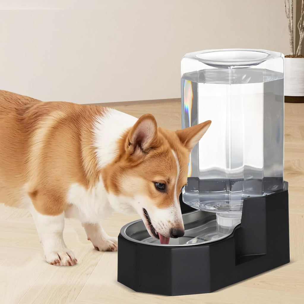 Sfozstra 7L Gravity Dog Water Dispenser:Filter Free Design