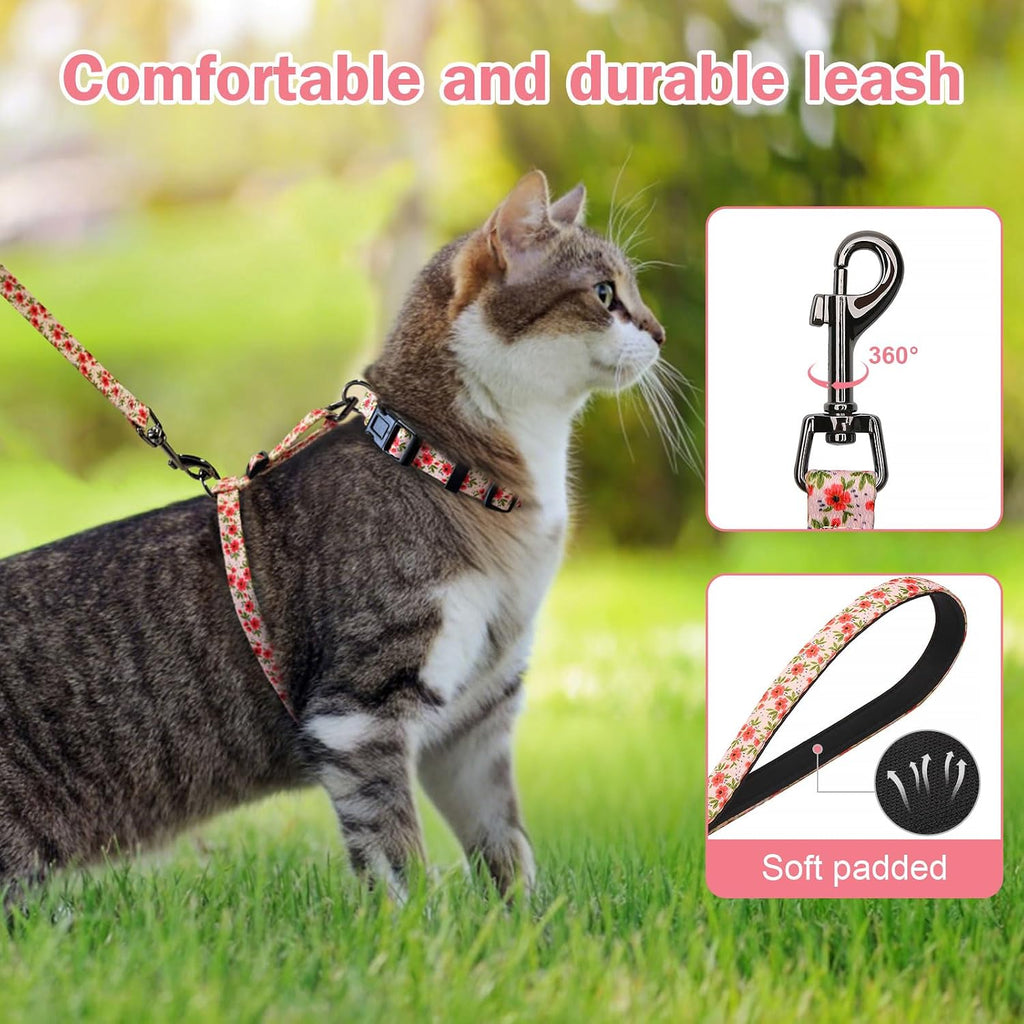 Hikiko Cat Harness and Leash Set Escape Proof
