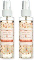 Mango Peach Concentrated Room Spray for Pet Odor, Pack of 2