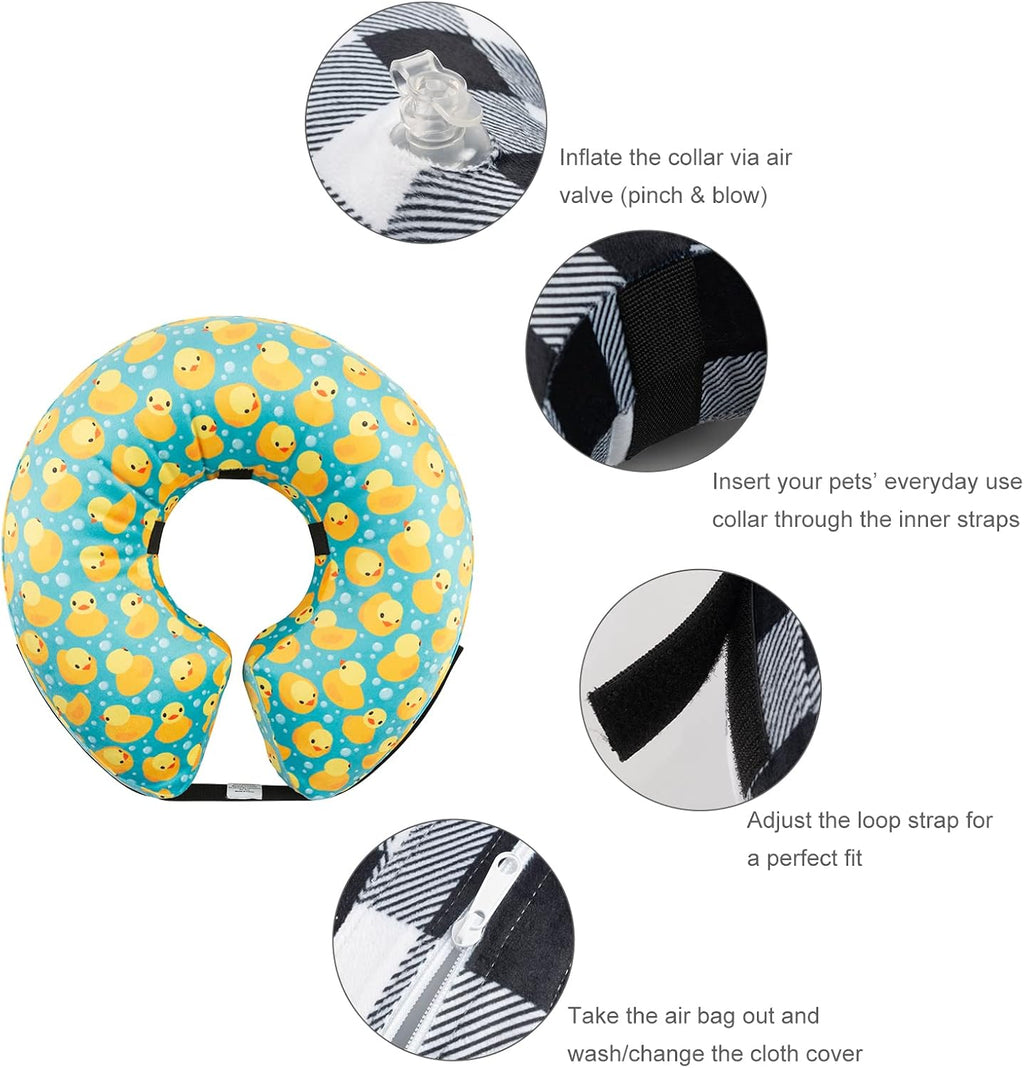 CuteBone Dog Recovery Cone for Small Medium Dogs & Cats