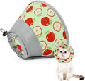 Cat Cone Collar Soft to Stop Licking, Adjustable, Foldable Lightweight Kitten Cones After Surgery Recovery for Cats & Kittens, Cat Cone Alternative, Easy Eating (AppleRed, L)