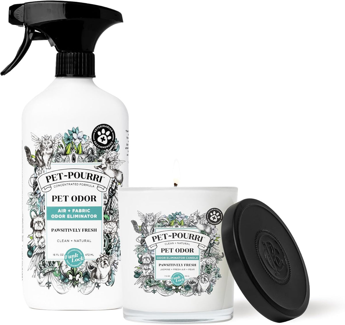 Pet-Pourri Pawsitively Fresh Pet Odor Freshener Bundle, Pack of 2