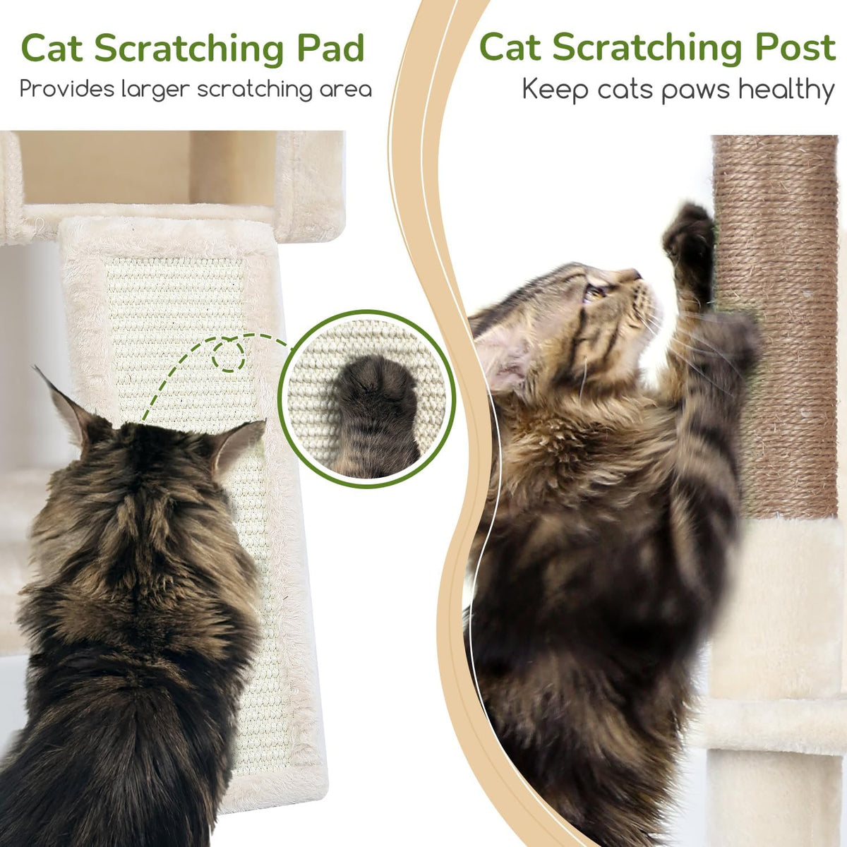 Globlazer F70 Pro Heavy Duty Cat Tree Tower for Indoor Cats Large Adult