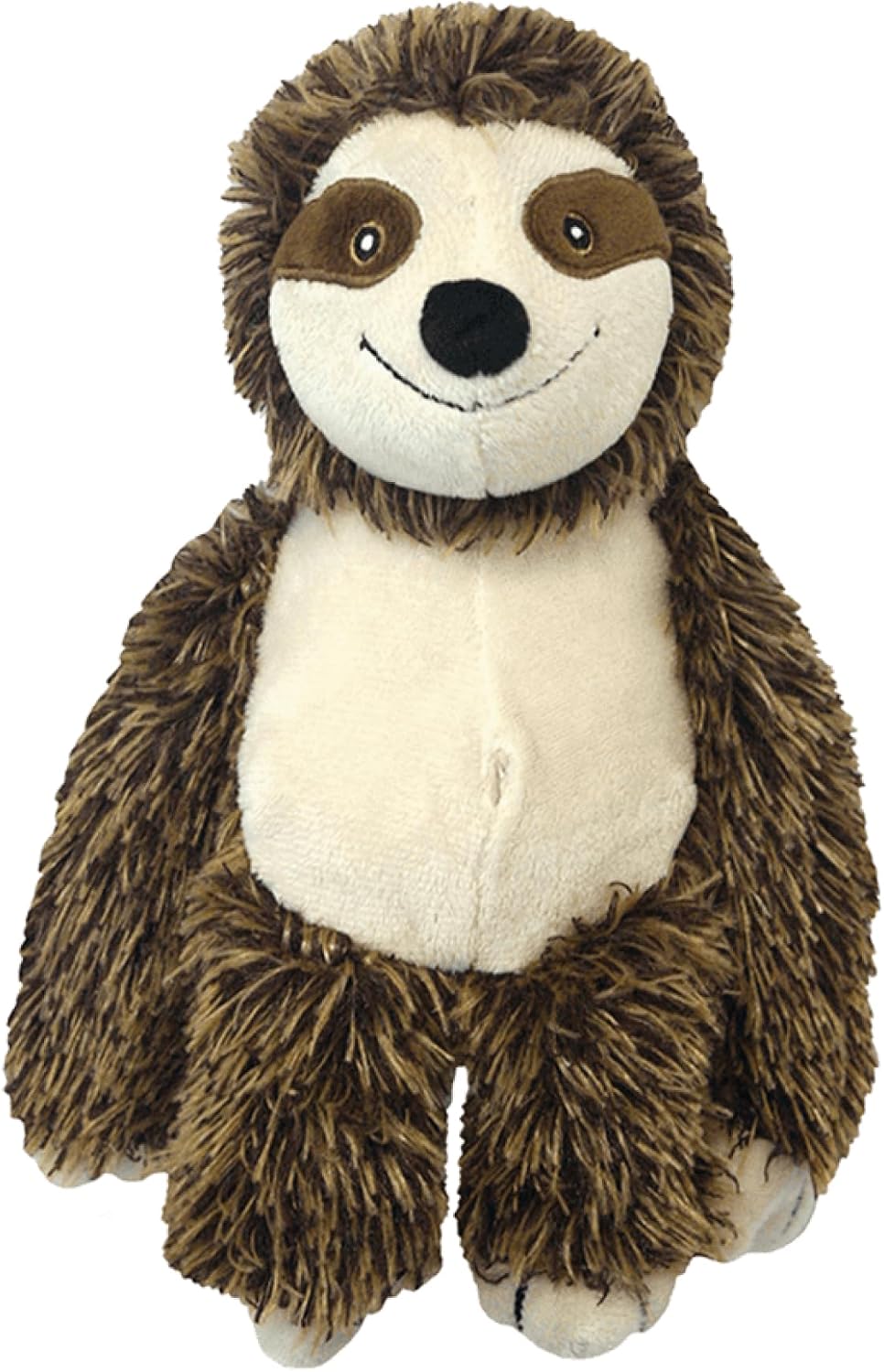 Multipet Bark Buddies Sloth Dog Plush Toy - Squeaky Dog Toy for All Dogs - Extra Soft Plush Dog Toy - Stuffed Animal Dog Toy for Cuddling & Playing - Cute Dog Pet Toy (10")