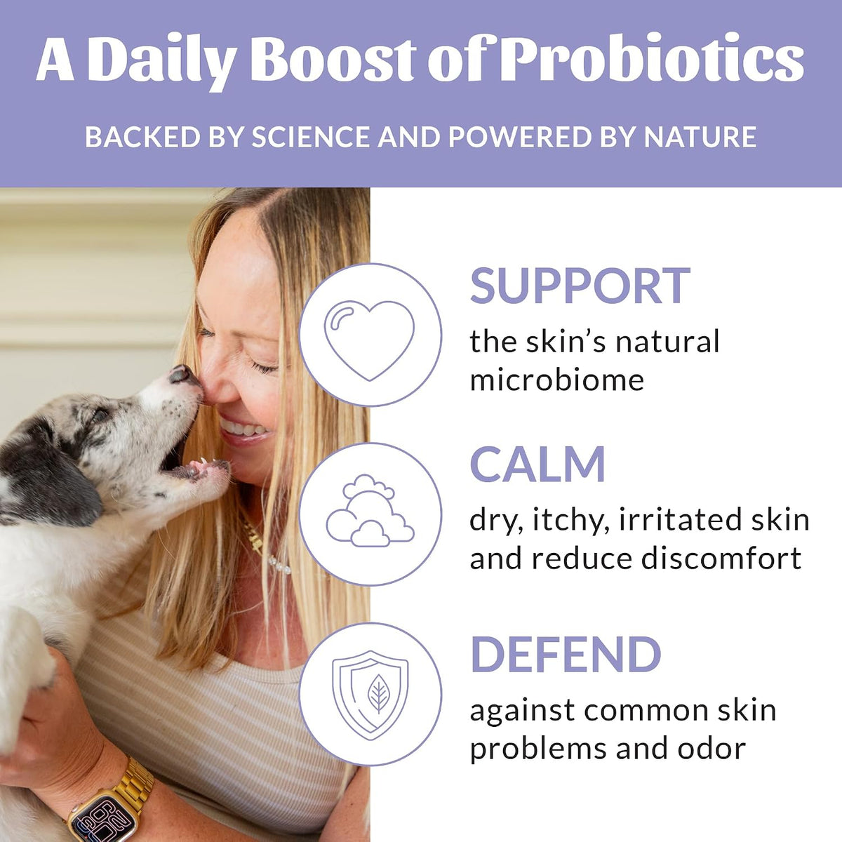 SKOUT'S HONOR Probiotic Paw Spray for Dogs, 8 oz, 2-Pack